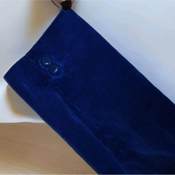 Vintage 70s Women's Blazer Purple Sz 14 Corduroy 100%Cotton JBJ Sportswear - Picture 5 of 8